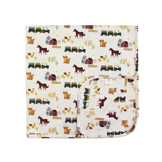 On The Farm Luxury Bamboo Blanket - She Chester