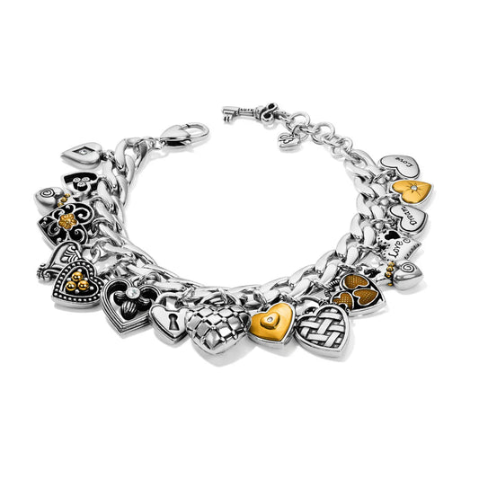One Heart Charm Bracelet JF7592