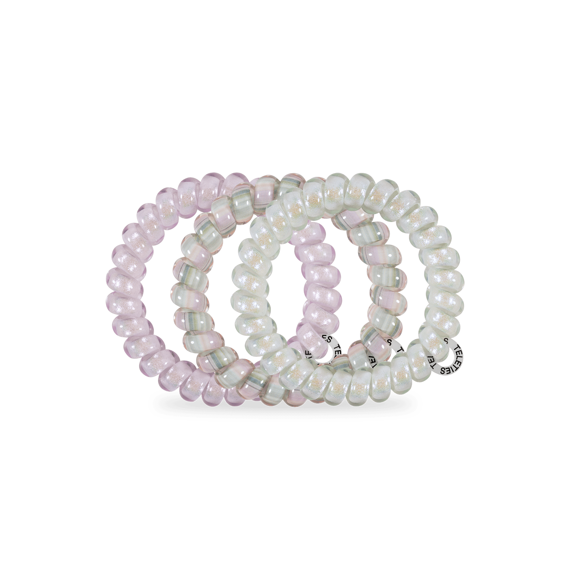 Opal Glow Large Hair Ties - She Chester