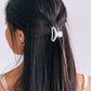 Open Hair Clip | Tiny | Coconut White - She Chester