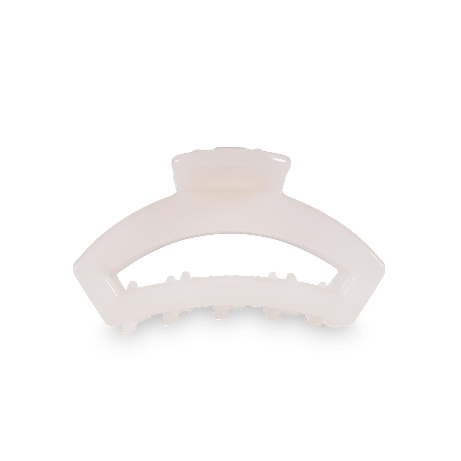 Open Hair Clip | Tiny | Coconut White - She Chester