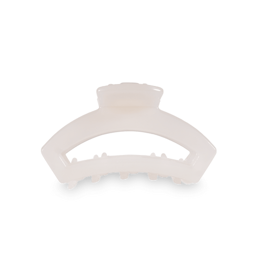 Open Hair Clip | Tiny | Coconut White - She Chester
