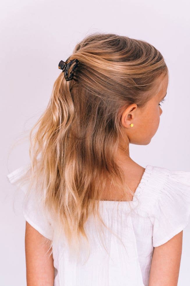 Open Hair Clip | Tiny | Tortoise - She Chester