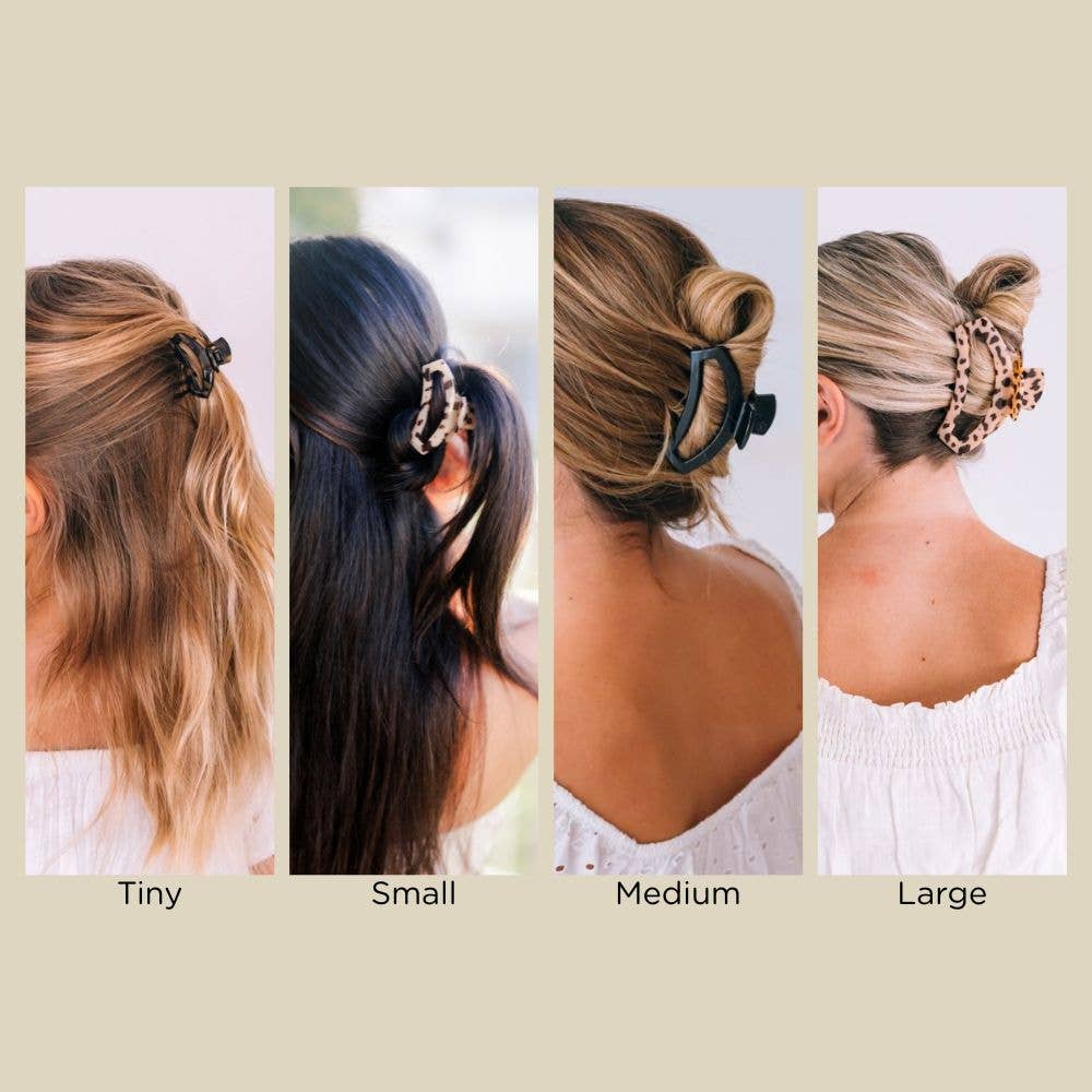 Open Hair Clip | Tiny | Tortoise - She Chester