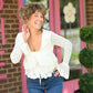 Ophelia White Lace Top - She Chester
