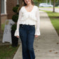 Ophelia White Lace Top - She Chester