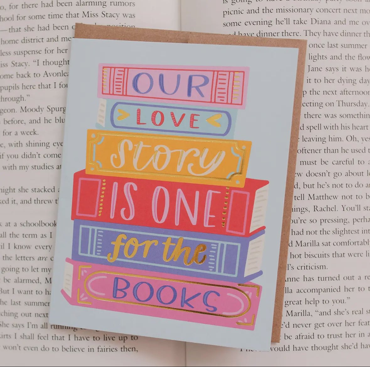 Our Love Story Books Card - She Chester