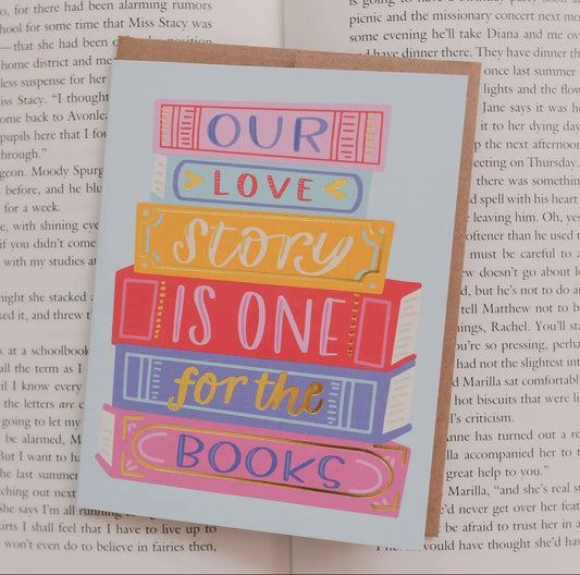 Our Love Story Books Card - She Chester