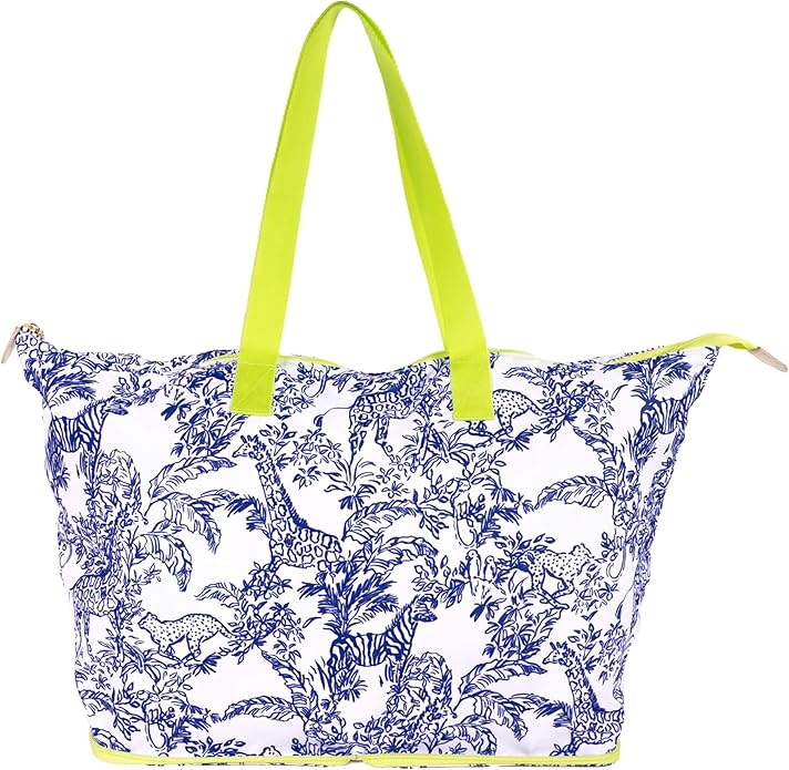 Packable Tote - Safari Party - She Chester