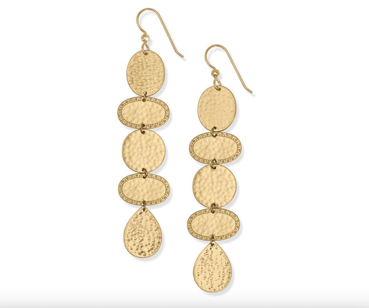 Palm Canyon Long Gold Earring - JA9973 - She Chester