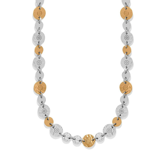 Palm Canyon Two Tone Necklace JM0042 - She Chester