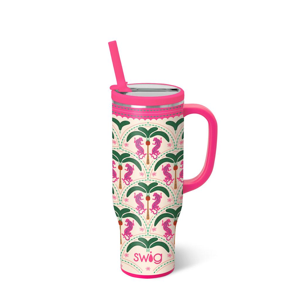 Palm Royale Cream Mega Mug 30oz - She Chester
