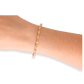 Palmer Fluted Bracelet in Gold: Standard 6.75 Inch - She Chester