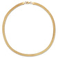 Paola Herringbone Chain Silver Necklace - She Chester