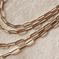 Paperclip Classic Chain 18K GF - She Chester