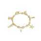 PARKER CHARM BRACELETcGOLD FRESHWATER CULTURED PEARL - She Chester