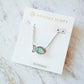 PARKER FISH SHORT PENDANT NECKLACE SILVER ABALONE SHELL - She Chester