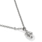 PARKER KNOT SHORT PENDANT NECKLACE SILVER - She Chester