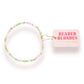 Pastel Green Pink White Sprinkle Bracelet Standard Size - She Chester