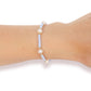 Pastel Lilac Pearl Bracelet Standard Size - She Chester