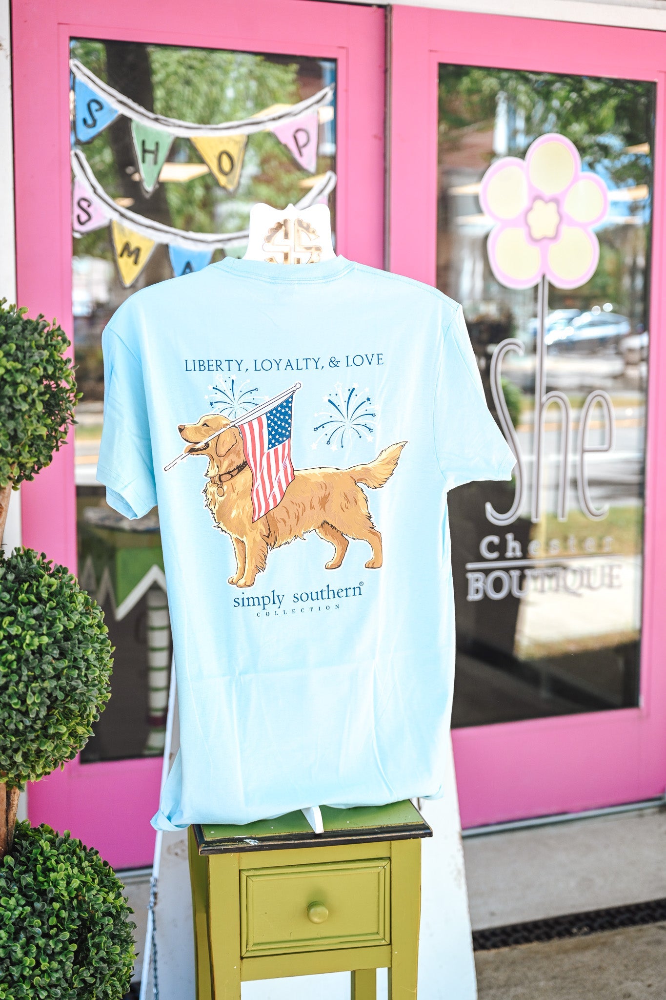 Patriotic Golden Tee - She Chester