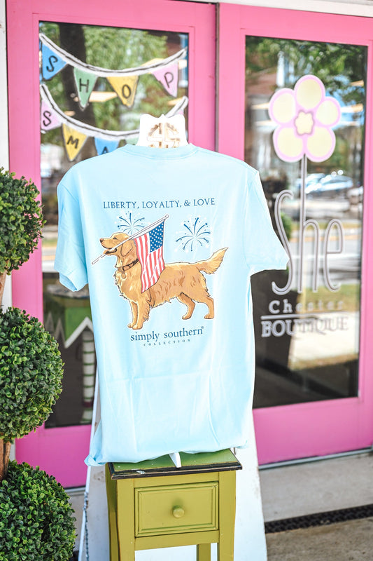 Patriotic Golden Tee - She Chester