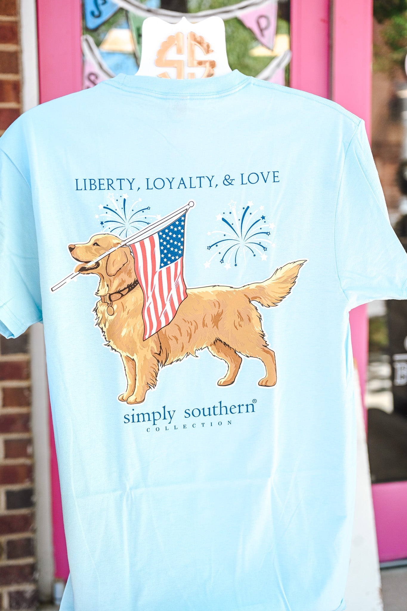 Patriotic Golden Tee - She Chester