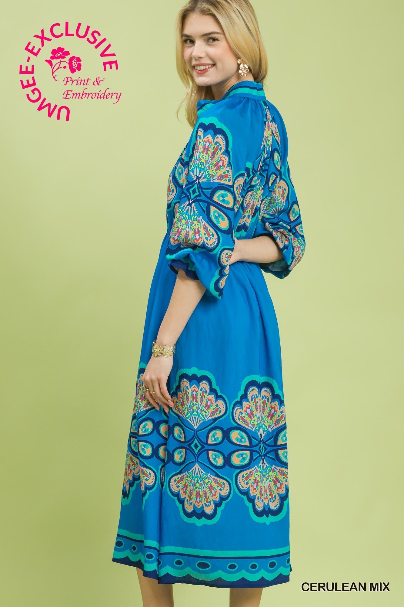 Peacock Love Maxi Dress - She Chester