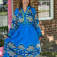 Peacock Love Maxi Dress - She Chester