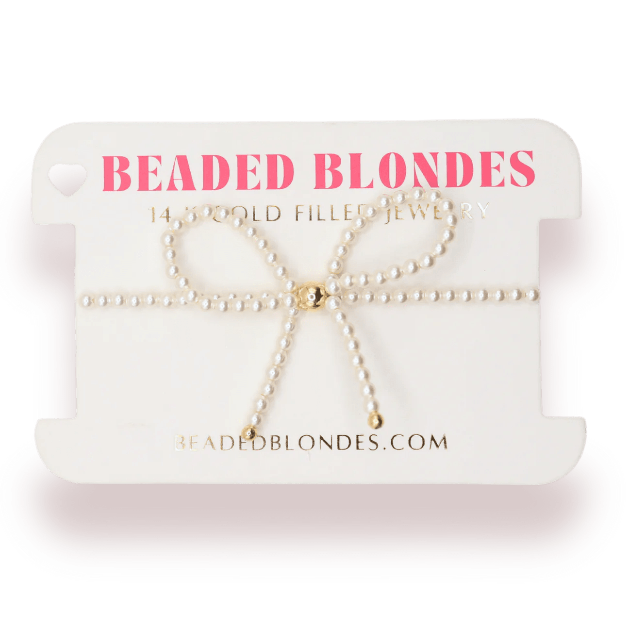 Pearl Bow Bracelet Standard Size - She Chester