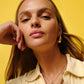 Pearl Letter Gold Pendant Necklace - She Chester