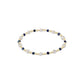 Pearl Sincerity Pattern 4mm Bead Bracelet - Lapis - She Chester