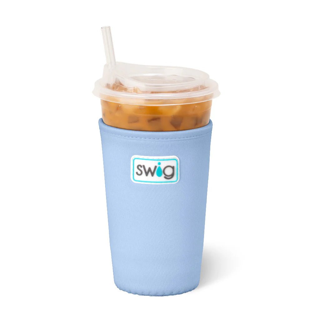 Periwinkle Medium Iced Cup Coolie - She Chester