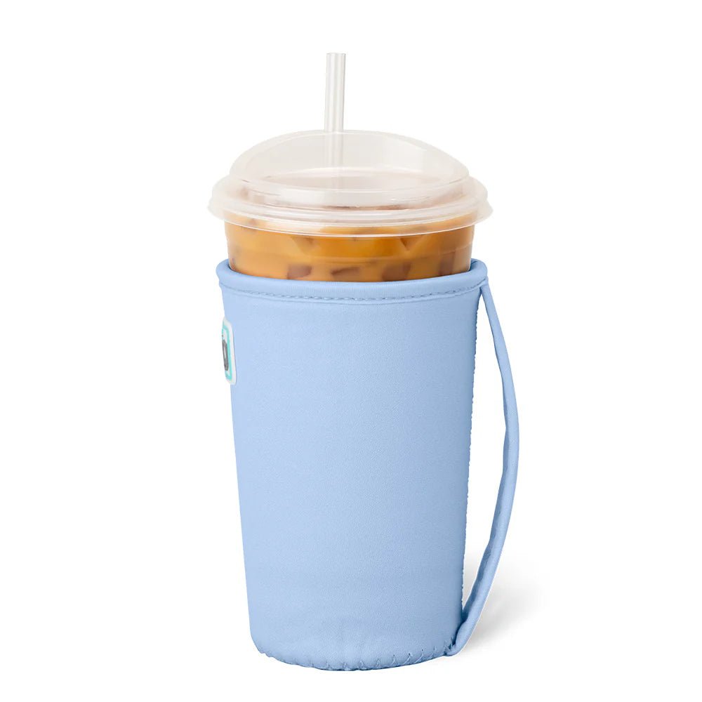 Periwinkle Medium Iced Cup Coolie - She Chester