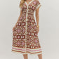 Petey Printed Maxi Dress - She Chester