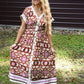 Petey Printed Maxi Dress - She Chester