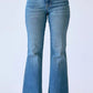 PETITE High Waist Flare Jeans Style 881018 - She Chester