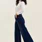 Petite High Waist Lux Retro Wide Jeans PT82748 - She Chester