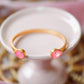 Peyton Cuff Rose Glass - She Chester