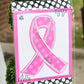 Pink Awareness Ribbon Garden Glam - She Chester