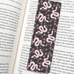 Pink Boho Snakes Bookmark – Soft Matte Laminated  - She Chester