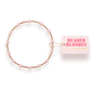 Pink June Bracelet in Gold: Standard 6.75 inch - She Chester
