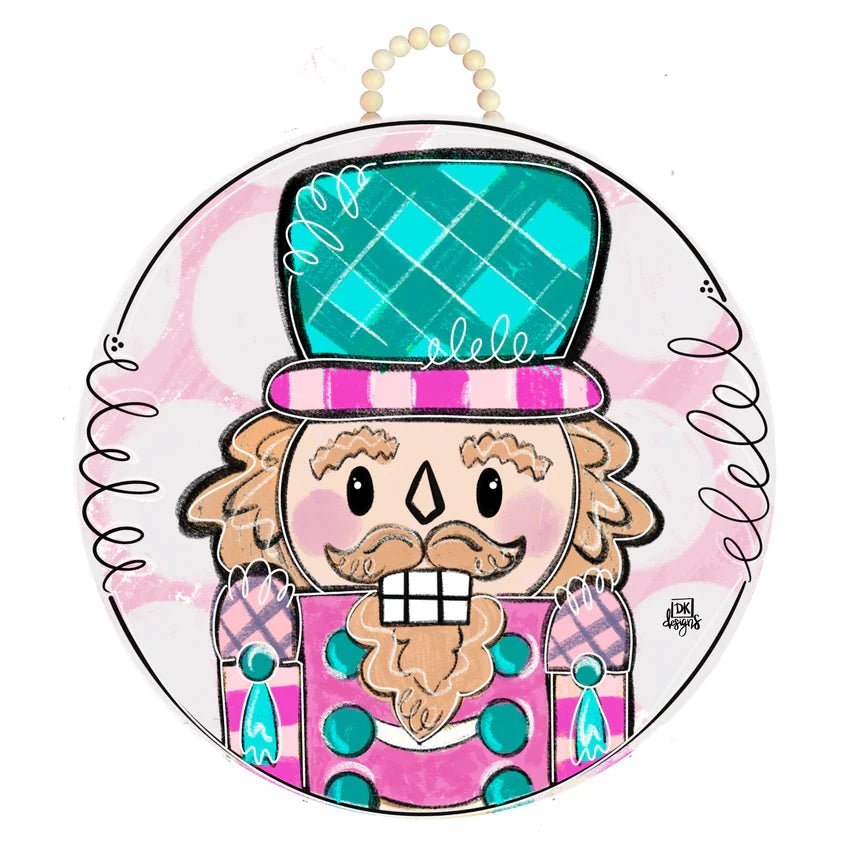 Pink Nutcracker DK Door Hanger - She Chester