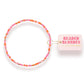 Pink & Orange Sprinkle BB Standard Bracelet - She Chester