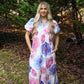 Pink Purple Poppy Maxi Dress - She Chester