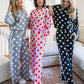 Pink & Red Polka Dot Crew - She Chester