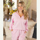 Pink Scallop SS Pullover - She Chester