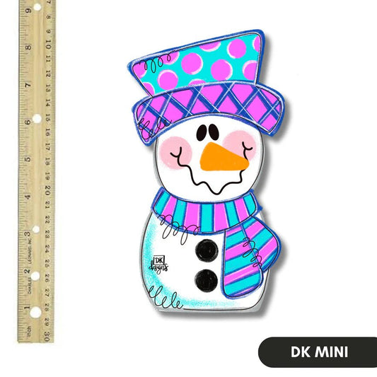 Pink Snowman DK Insert - She Chester