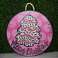 Pink Tree Door Sign - She Chester