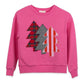 Pink Tree Youth Crewneck - She Chester